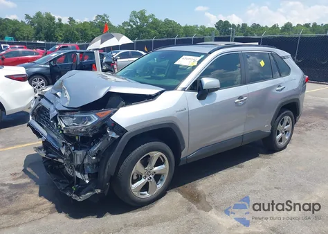 2020 Toyota Rav4 Hybrid Limited z USA, uszkodzony, nr VIN JTMDWRFVXLD546678
